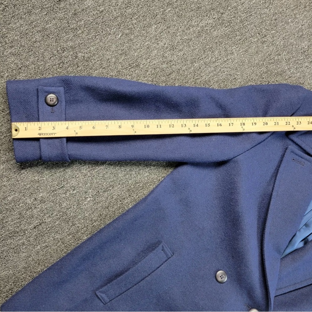 Pendleton Women's Double-Breasted Navy Coat - Picture 6 of 8